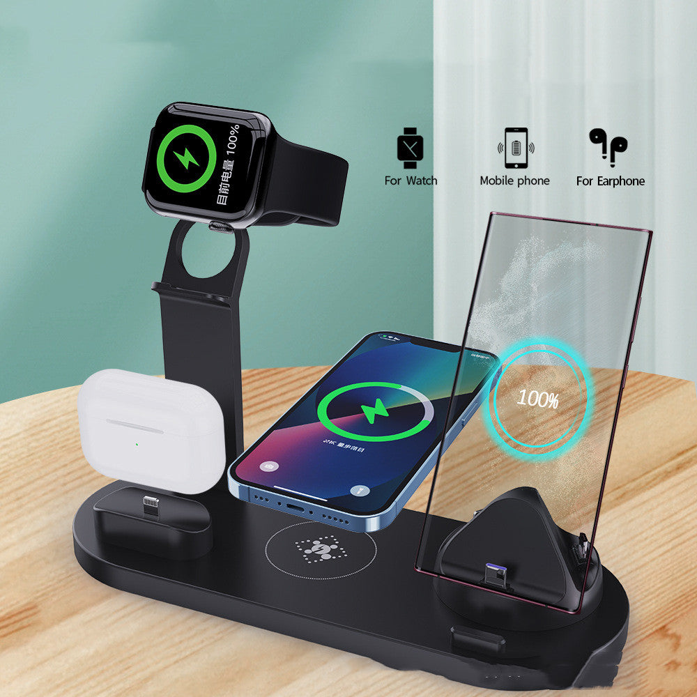 Plastic 3 In 1 Wireless Charger Stand Fast - Susus-shop